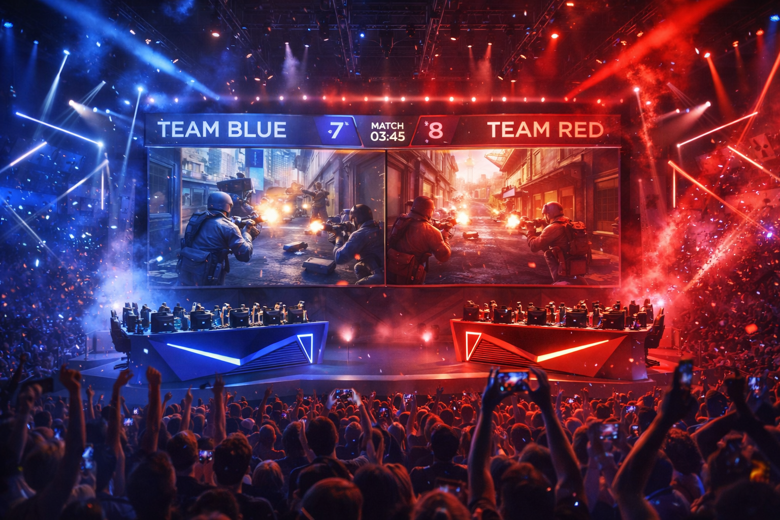 การแข่งขัน E-Sports ทัวร์นาเมนต์ใหญ่ที่เปิดให้เดิมพันออนไลน์